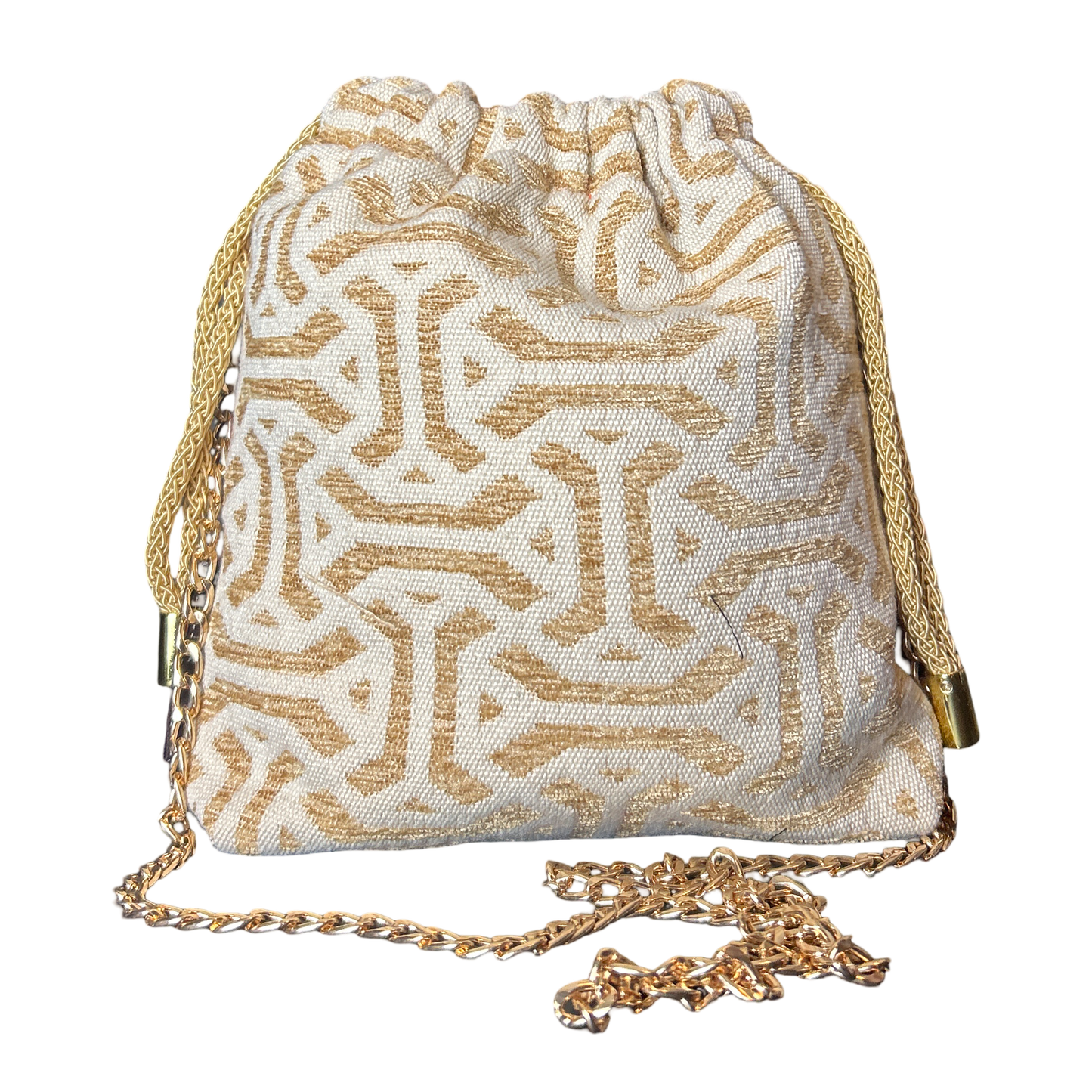 Astrologie Vintage Scarf Drawstring Crossbody Bag
