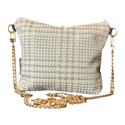 Cannes et Pommeaux Vintage Scarf Crossbody Bag