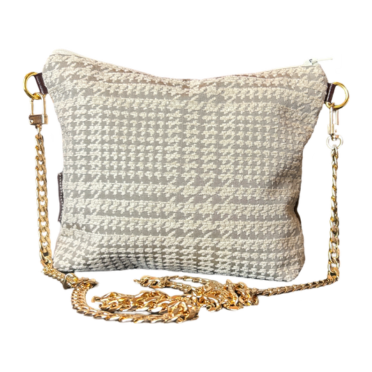 Cannes et Pommeaux Vintage Scarf Crossbody Bag