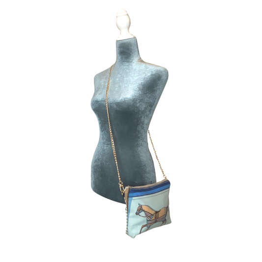 Couvertures et Tenues du Jour Vintage Cashmere & Silk Scarf Crossbody Bag