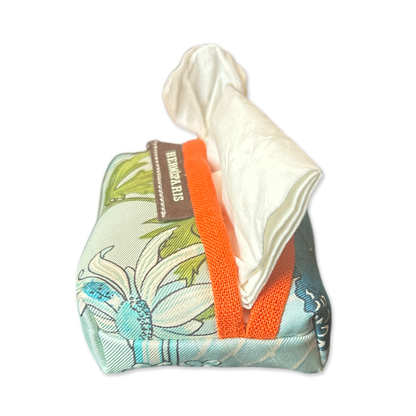 Farandole Vintage Scarf Travel Tissue Pouch