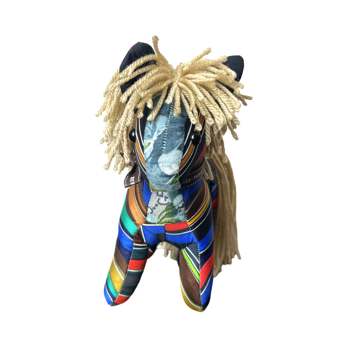 Couvertures et Tenues du Jour Vintage Silk Scarf Noble Pony
