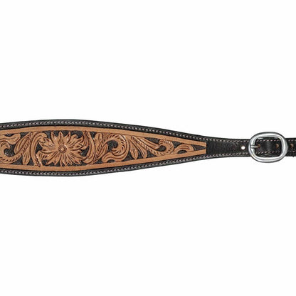 Royal King Traverse Wither Strap – Hand Carved Leather with Double Buckle Adjustment