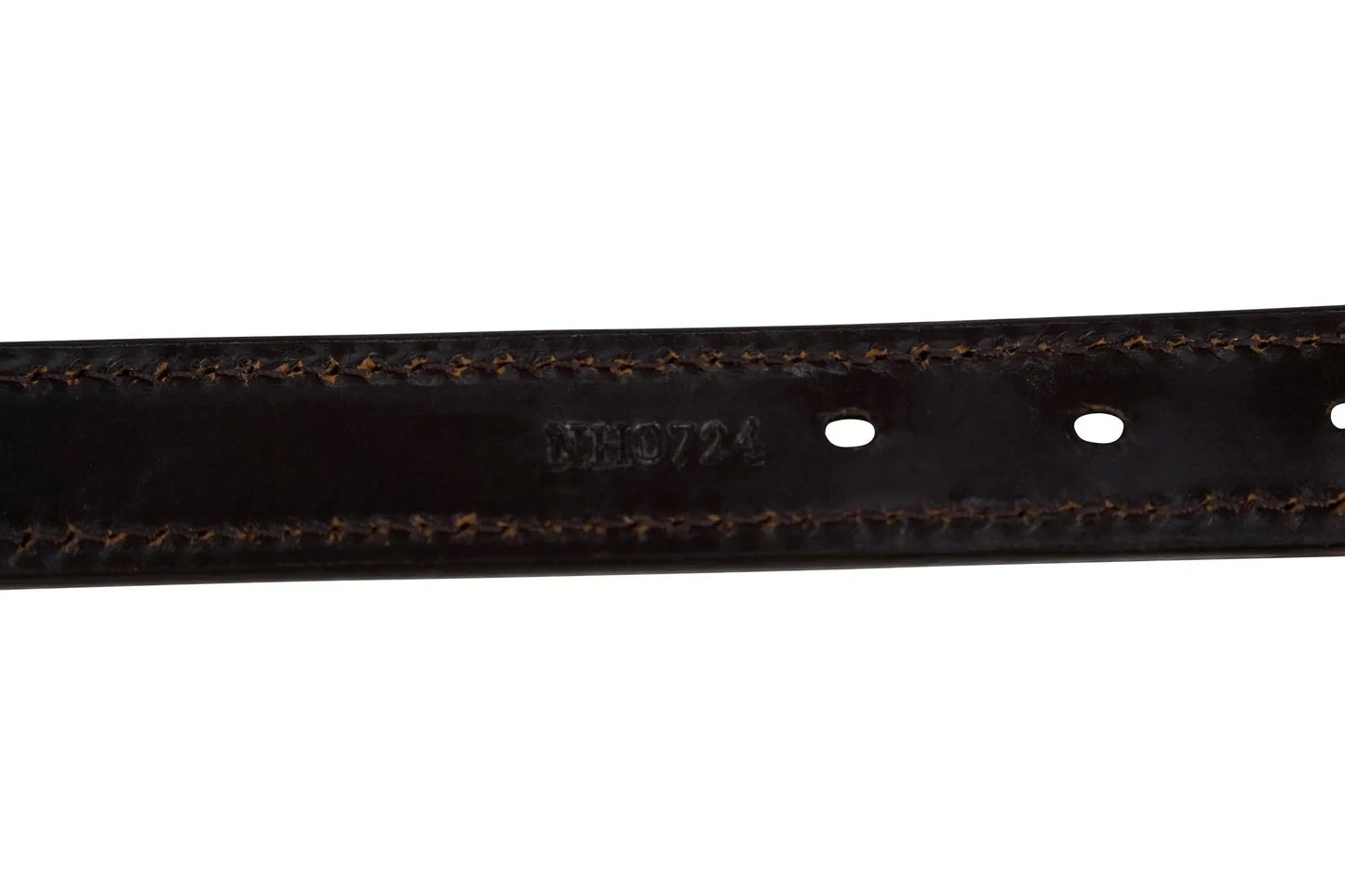 Huntley Equestrian Triple Stitched Leather Halter Replacement Crown Piece