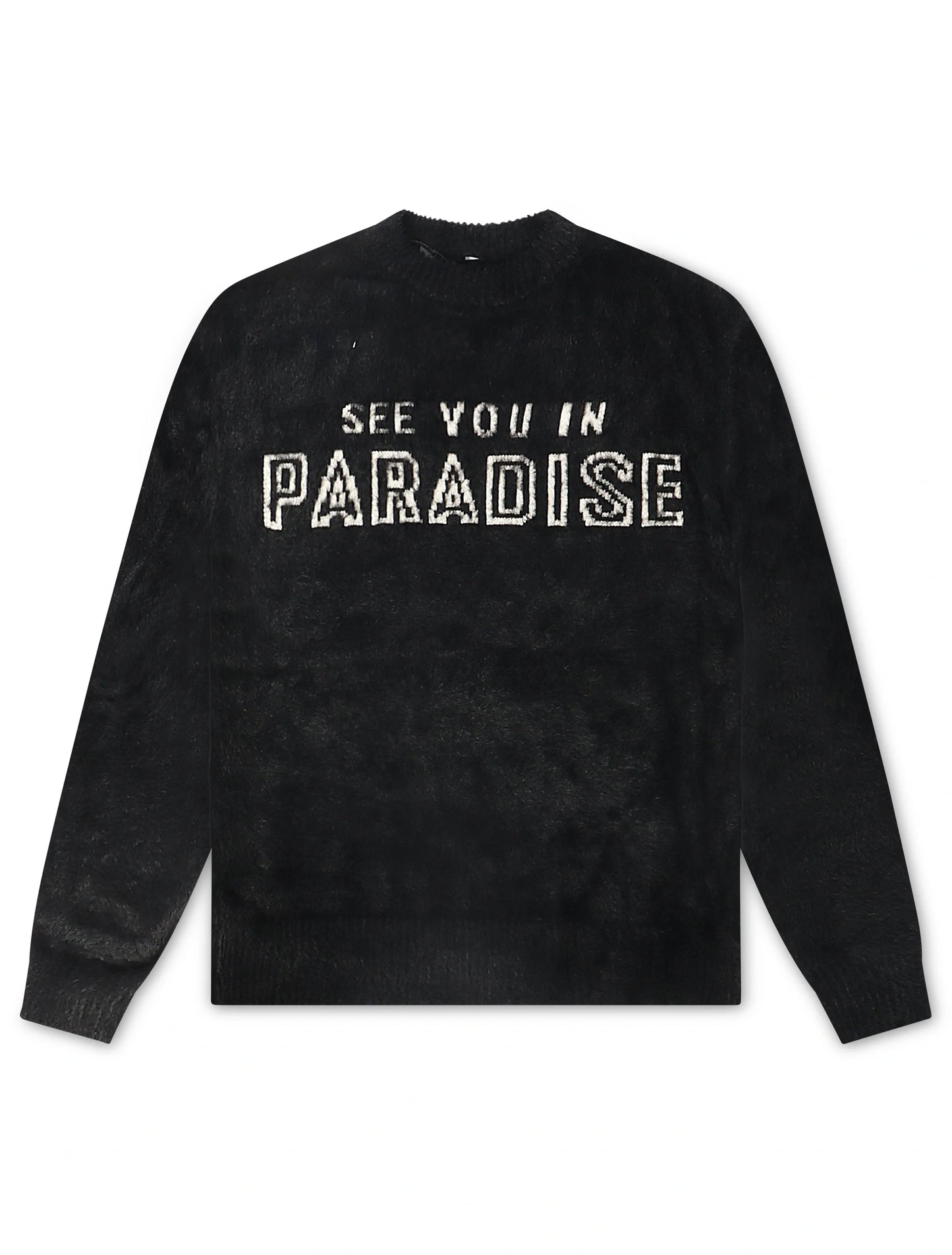 Jordan Craig Fluffy Sweater - Black