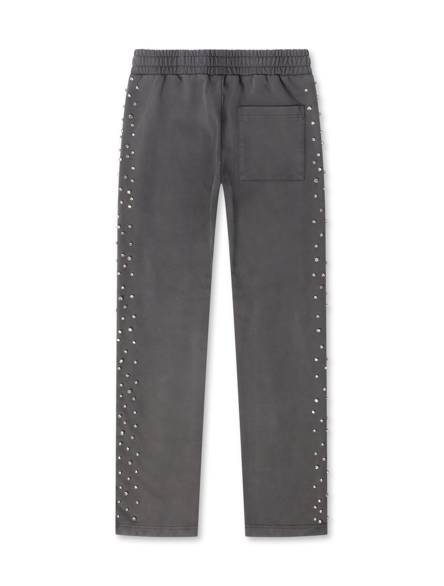 Embellish Ice Lounge Rhinestone Sweatpants - Slate