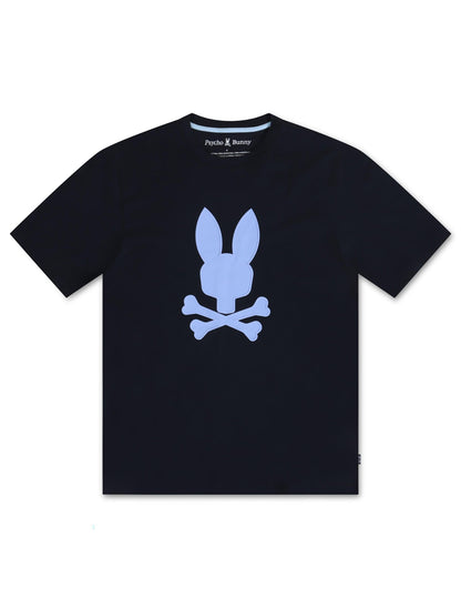 Psycho Bunny Houston Graphic Tee - Navy
