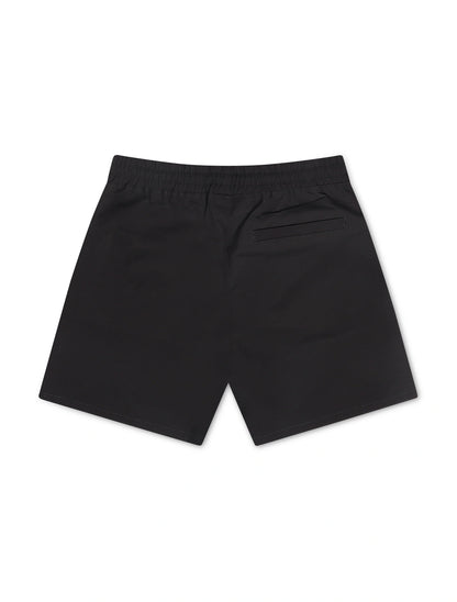 Rebel Minds Heavy Tears Rhinestone Shorts - Black