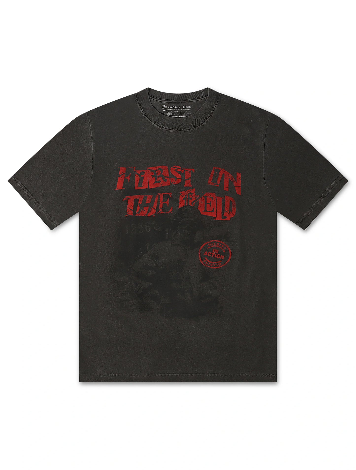 Paradise Lost First on The Field Tee - Vintage Grey