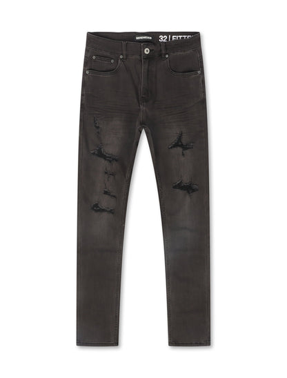 Serenede Shadow 33 Skinny Jeans - Coal