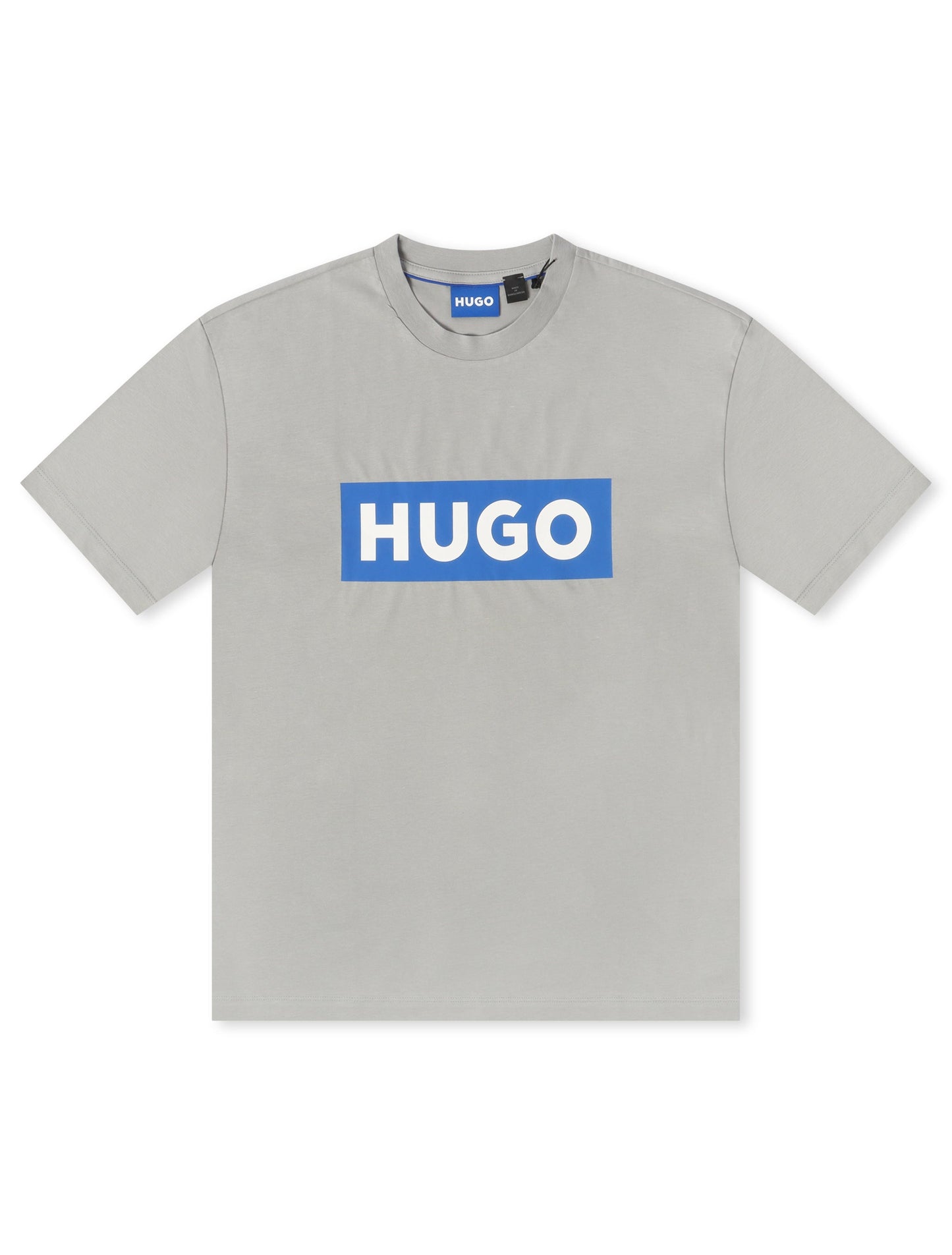 Hugo Nico Tee - Grey/Blue