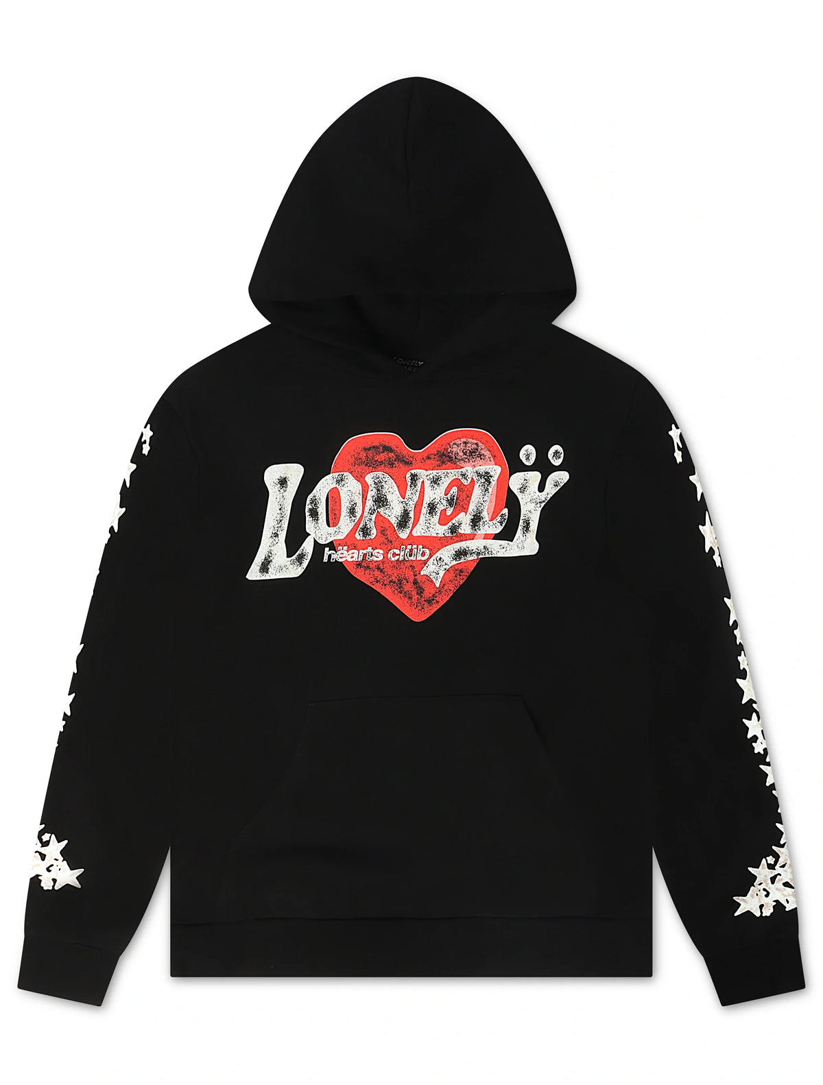Lonely Hearts Love Me Forever Hoodie - Black