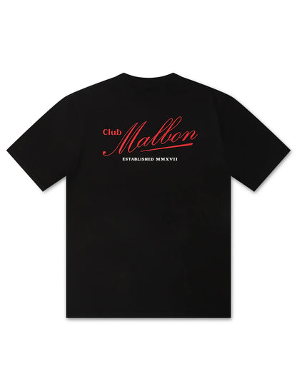 Malbon Bermuda Members Tee - Black
