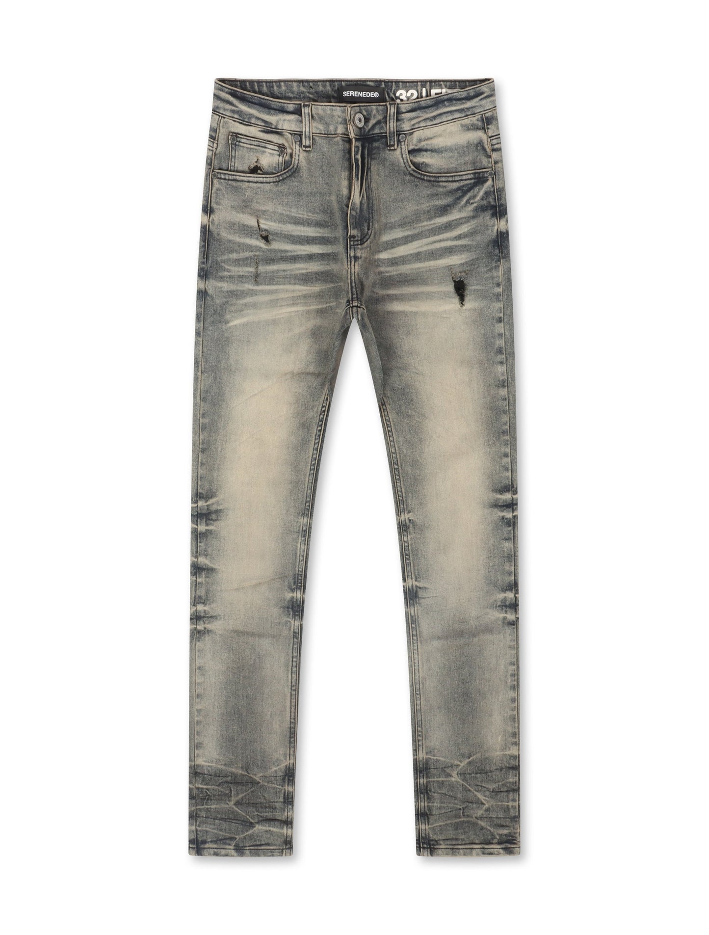 Serenede Gunmetal Slim Jeans - Metal