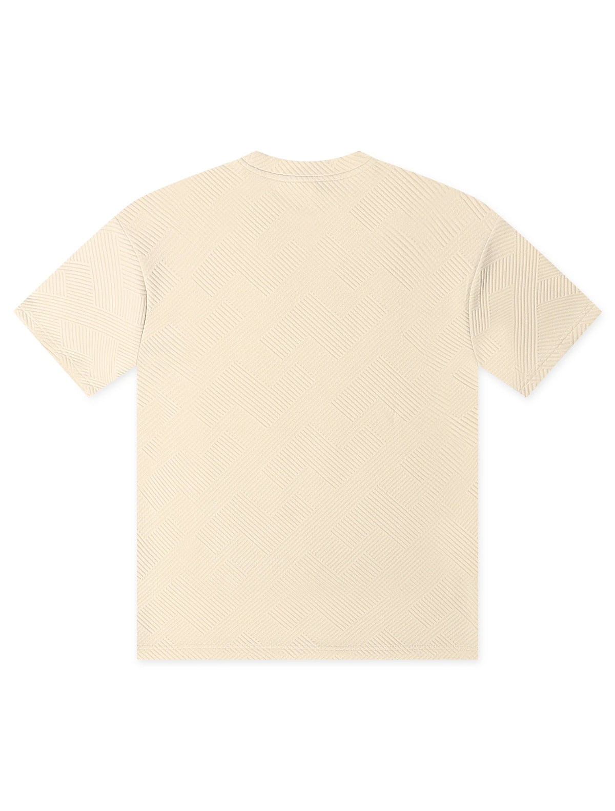 Denim Exchange Knit Tee - Ivory