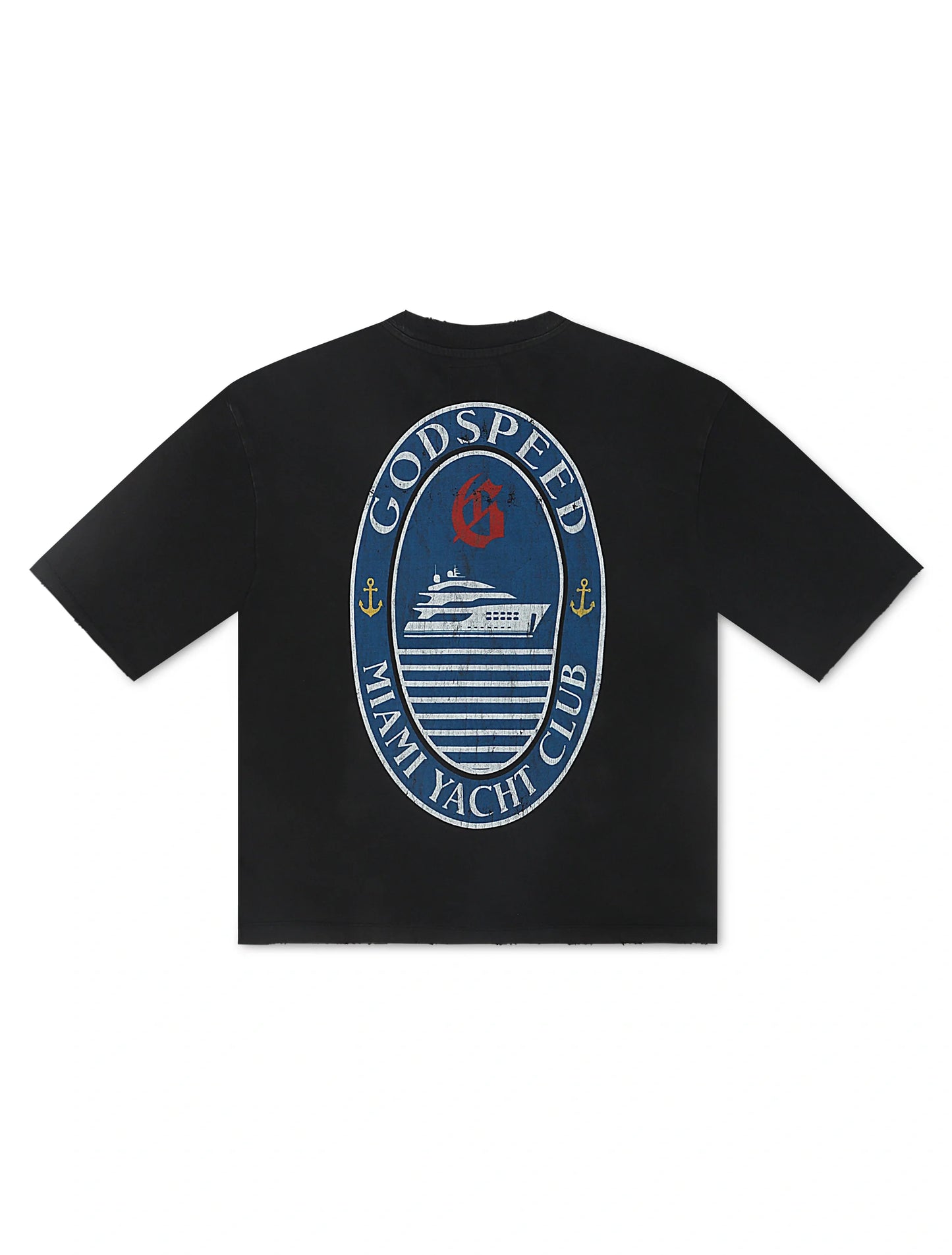 Godspeed GMYC Wave Runner Boxy Tee - Black