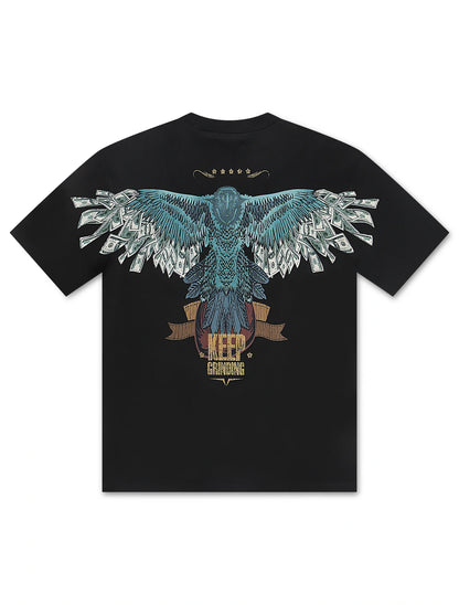 Roku Studio Fly High Boxy Tee - Black