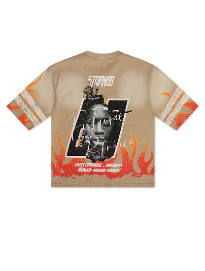 Kleep Mizen Single Knit Tee - Khaki