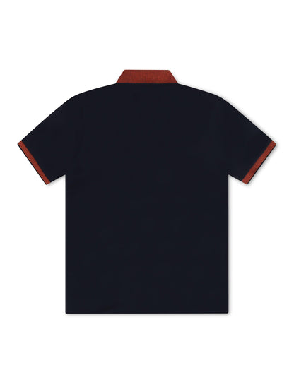 Psycho Bunny Montebello Pique Polo - Navy