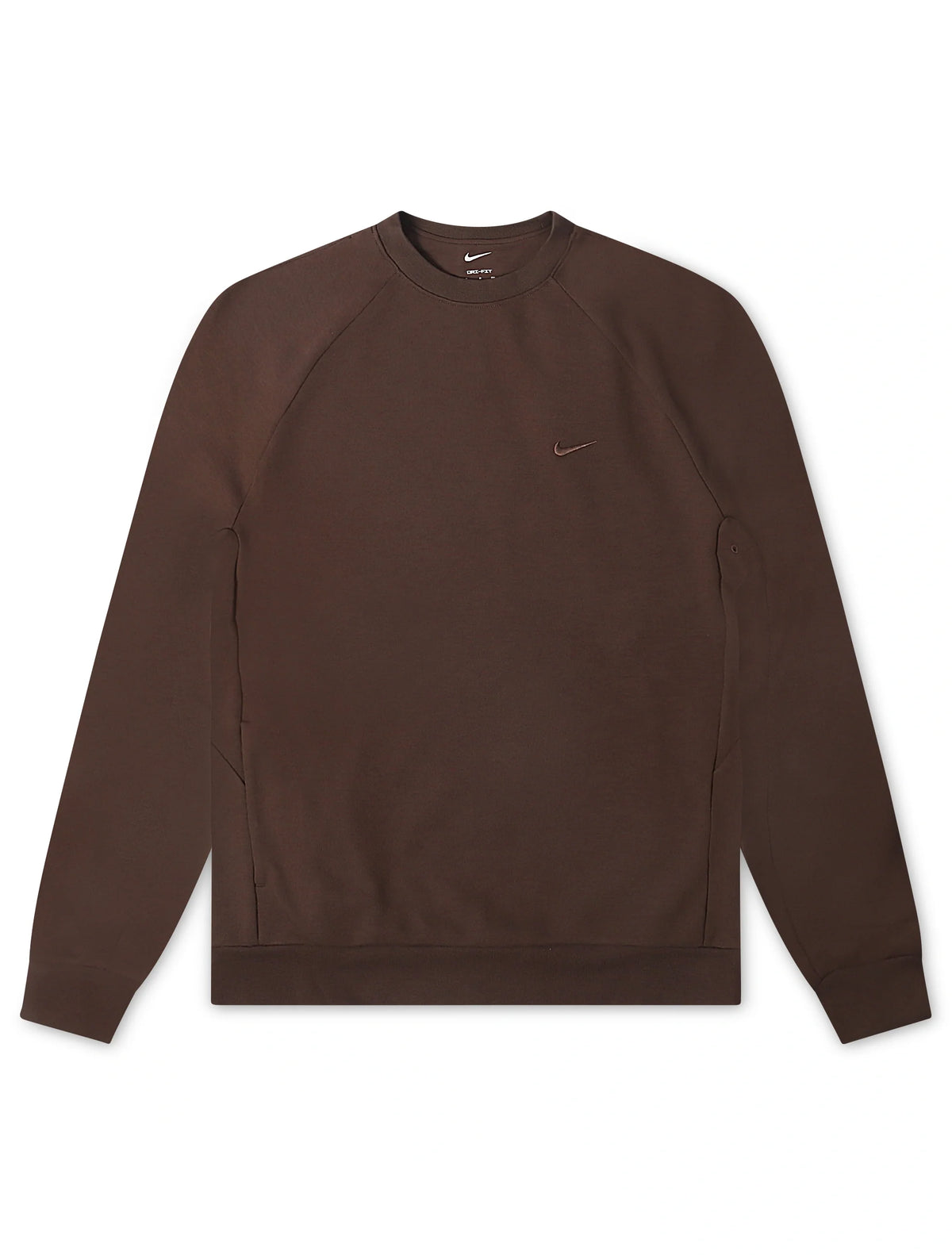 Nike Mens Primary Fleece Long Sleeve - Baroque Brown