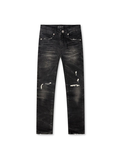 Exit Apparel Essential Kids Jeans - Black