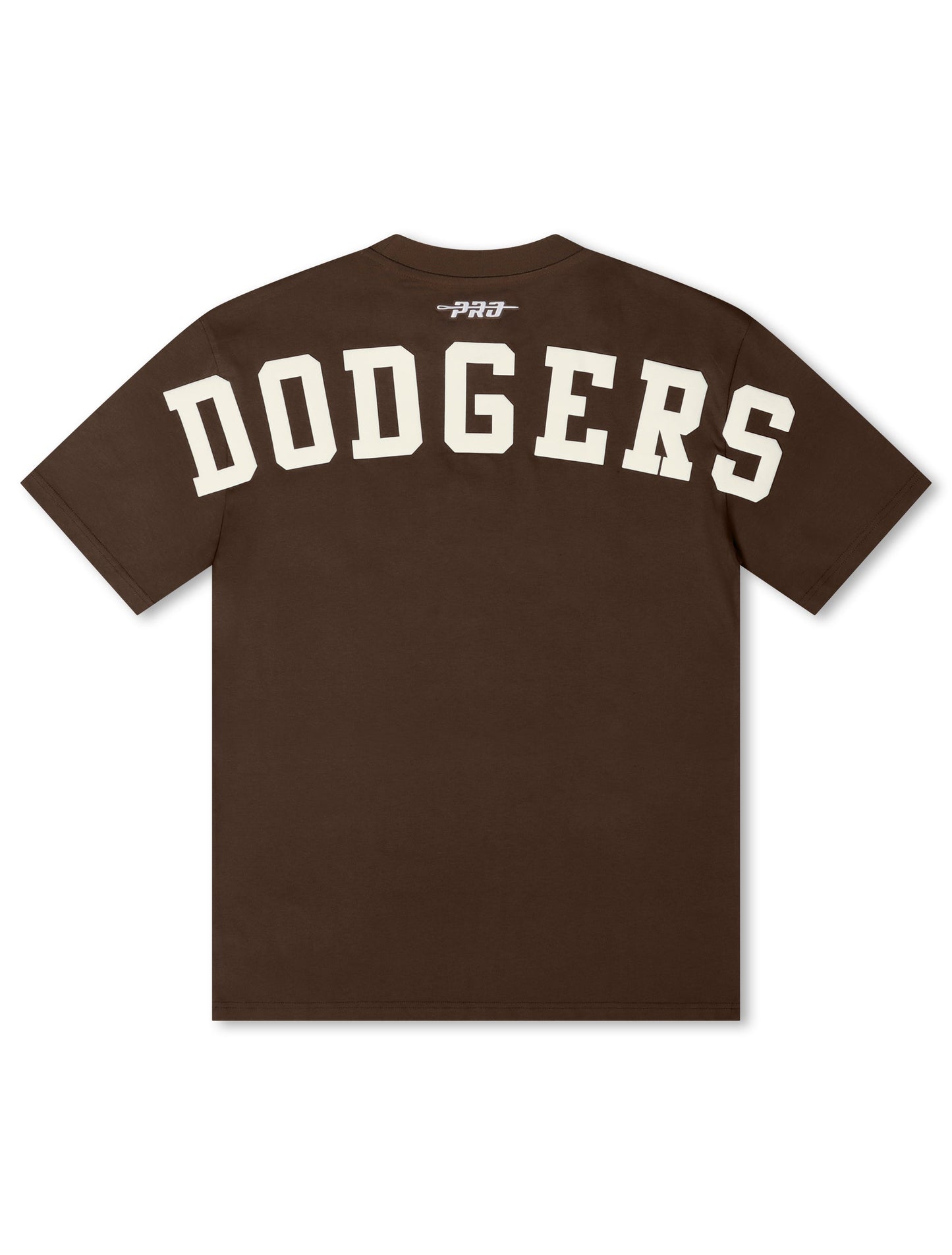 Pro Standard La Dodgers Wingspan Drop Shoulder Tee - Brown