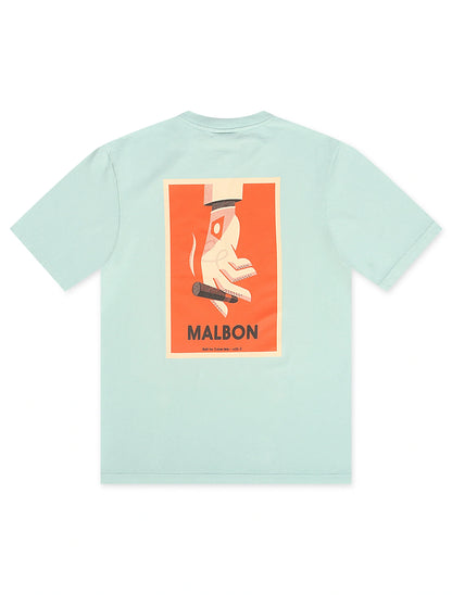 Malbon Bermuda Cigar Tee - Surf Spray