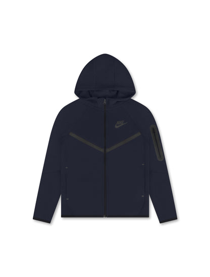 Nike Big Kids Sportswear Tech Fleece Hoodie - Obsidian