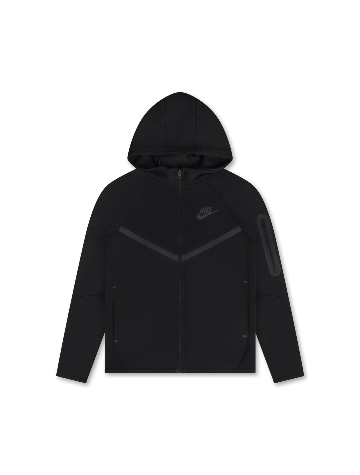 Nike Big Kids Tech Fleece Hoodie - Black