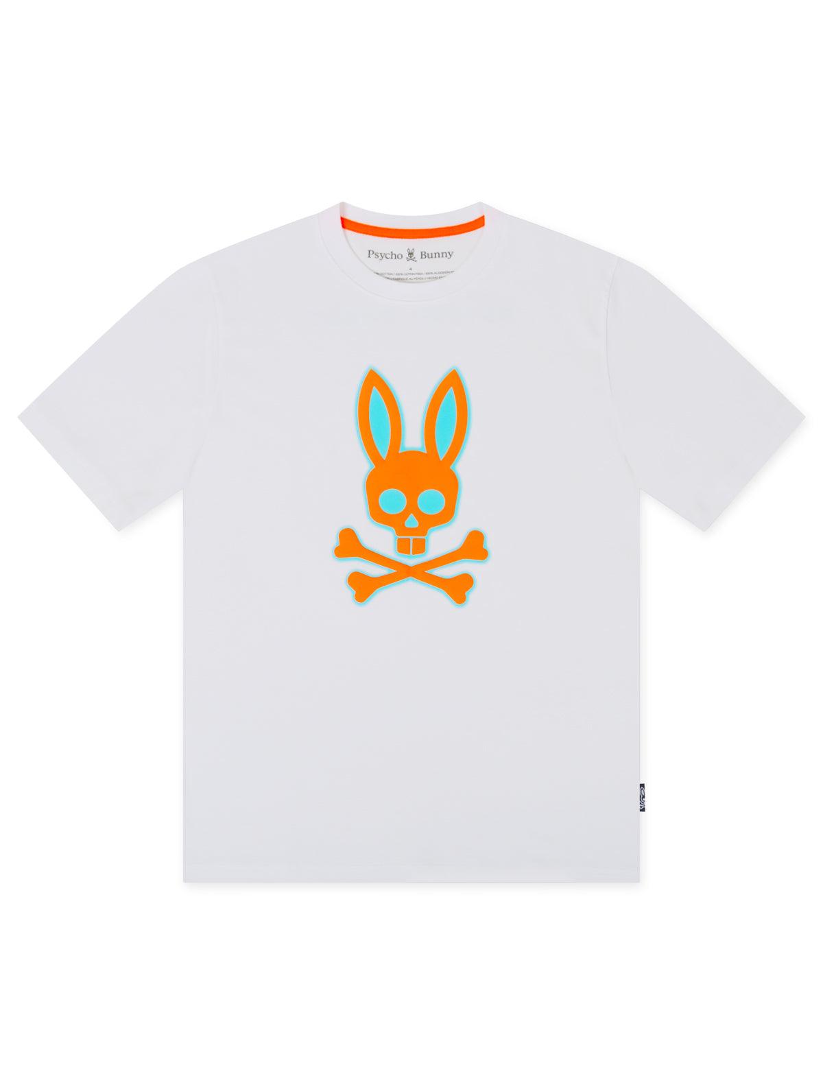 Psycho Bunny Wellington Graphic Tee - White