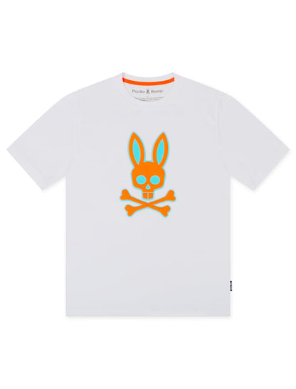 Psycho Bunny Wellington Graphic Tee - White