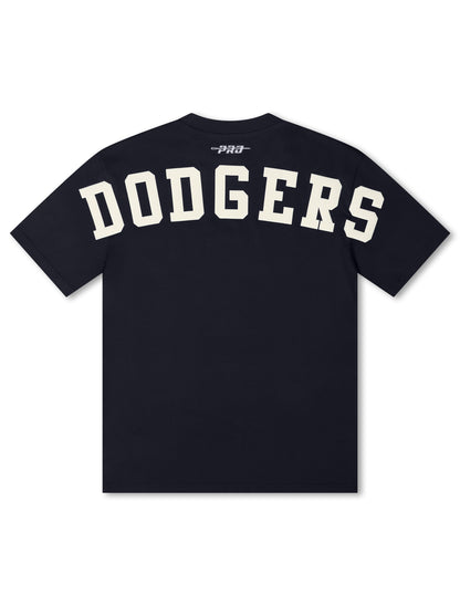Pro Standard La Dodgers Wingspan Drop Shoulder Tee - Midnight Navy