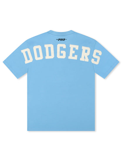 Pro Standard La Dodgers Wingspan Drop Shoulder Tee - University Blue