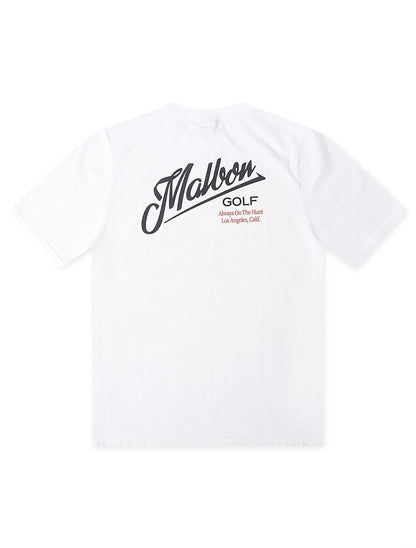 Malbon Bermuda Maxwell Tee - White