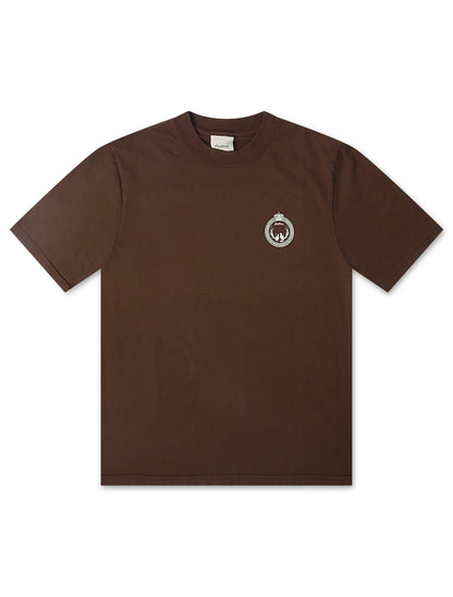 Malbon Bermuda Maxwell Tee - Brown