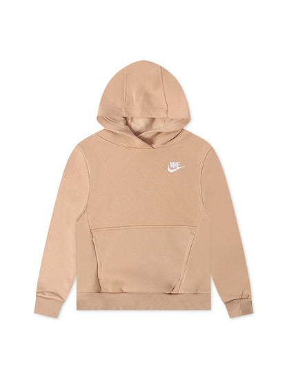 Nike Big Kids Sportswear Club Fleece Hoodie - Hemp