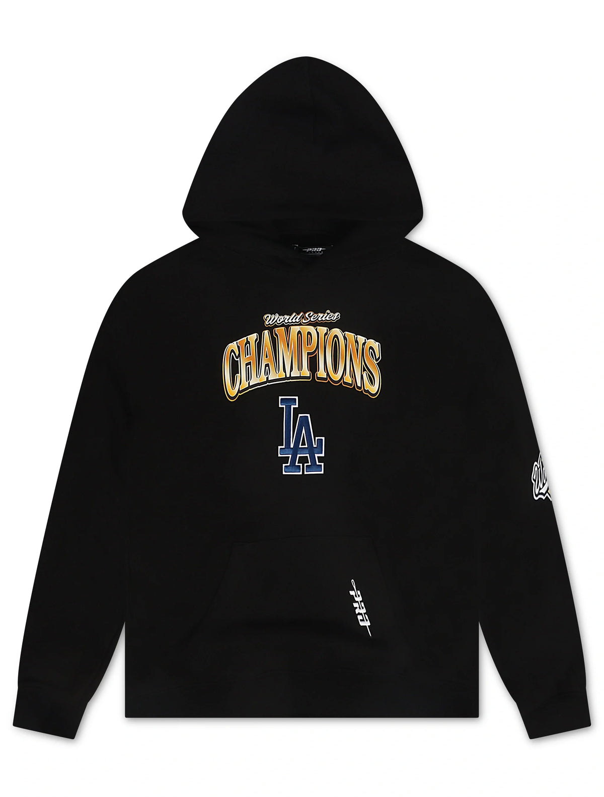 Pro Standard Dodgers World Series Champions Hoodie - Black