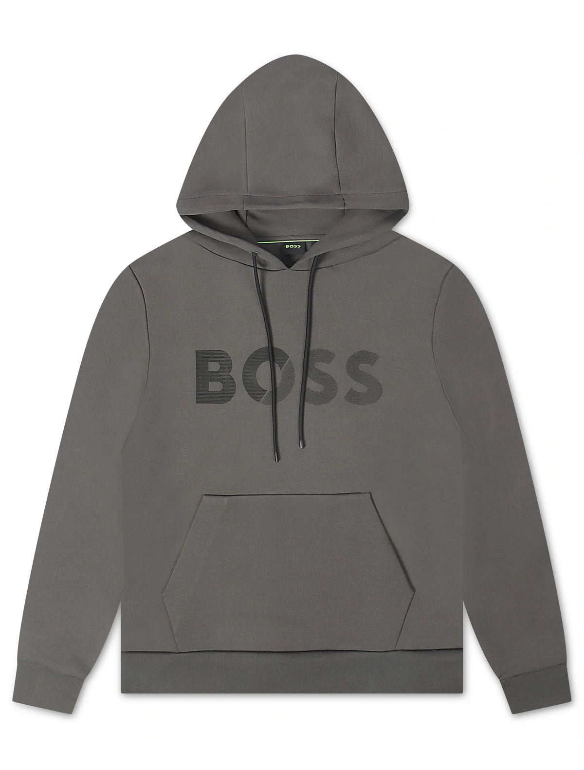 Boss Soody Tape Logo Hoodie - Gray