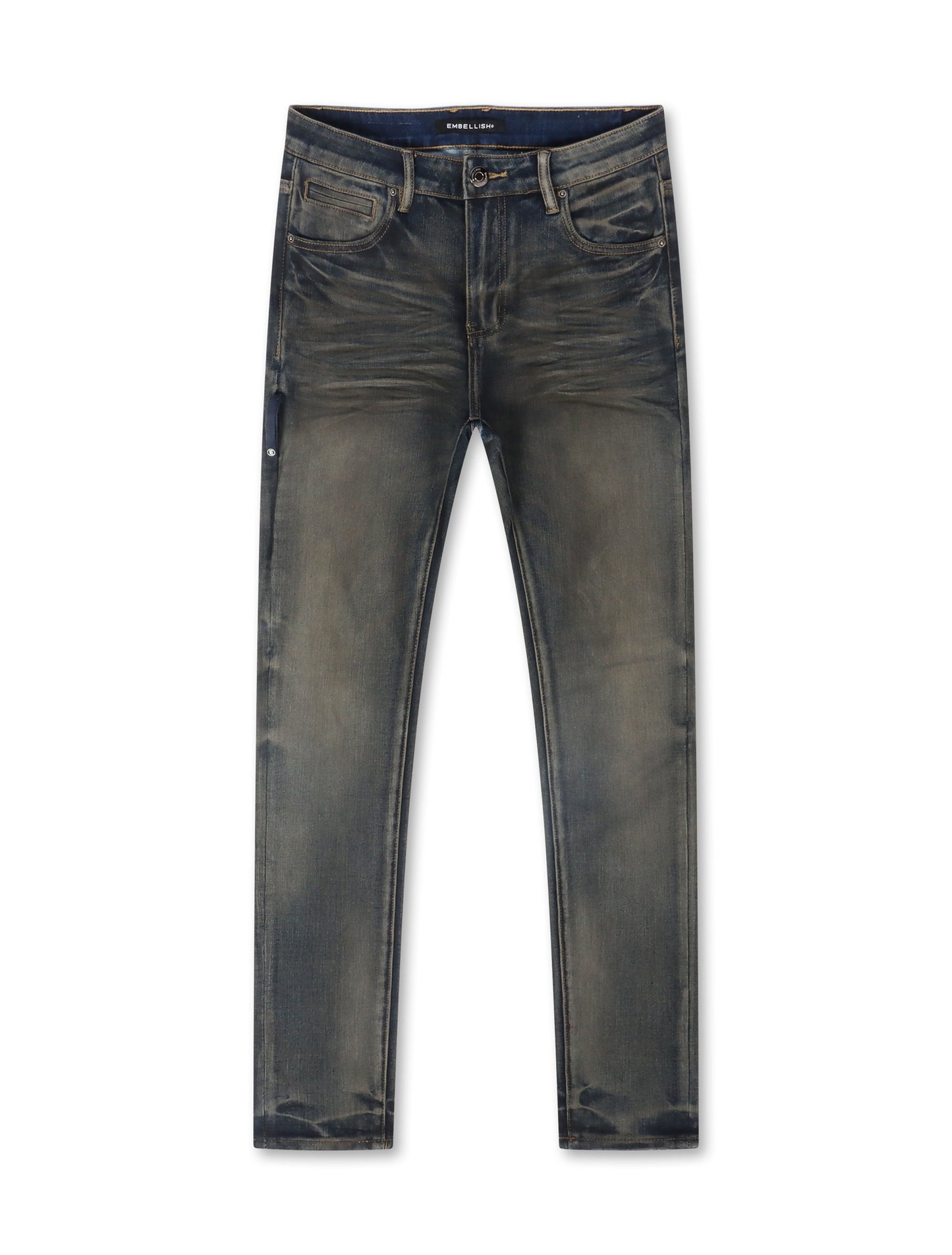 Embellish David Skinny Jeans - Grey