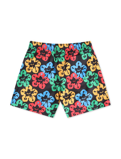Roku Studio Olympic Tear Drip Nylon Shorts - Black/Multi