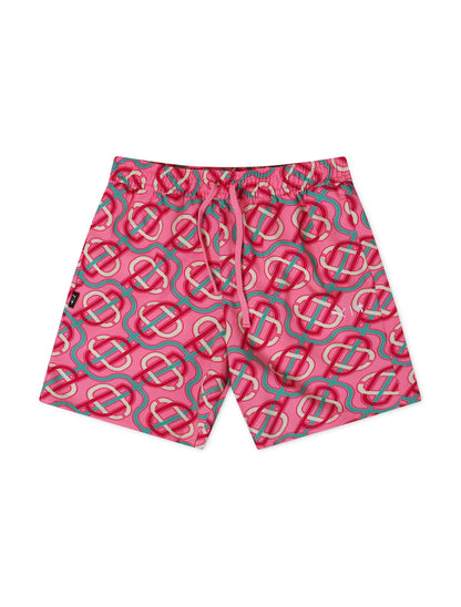 Puma X Palm Tree Crew Shorts - Strawberry