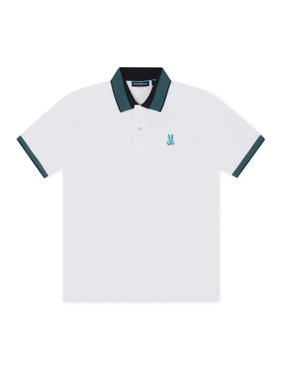Psycho Bunny Montebello Pique Polo - White