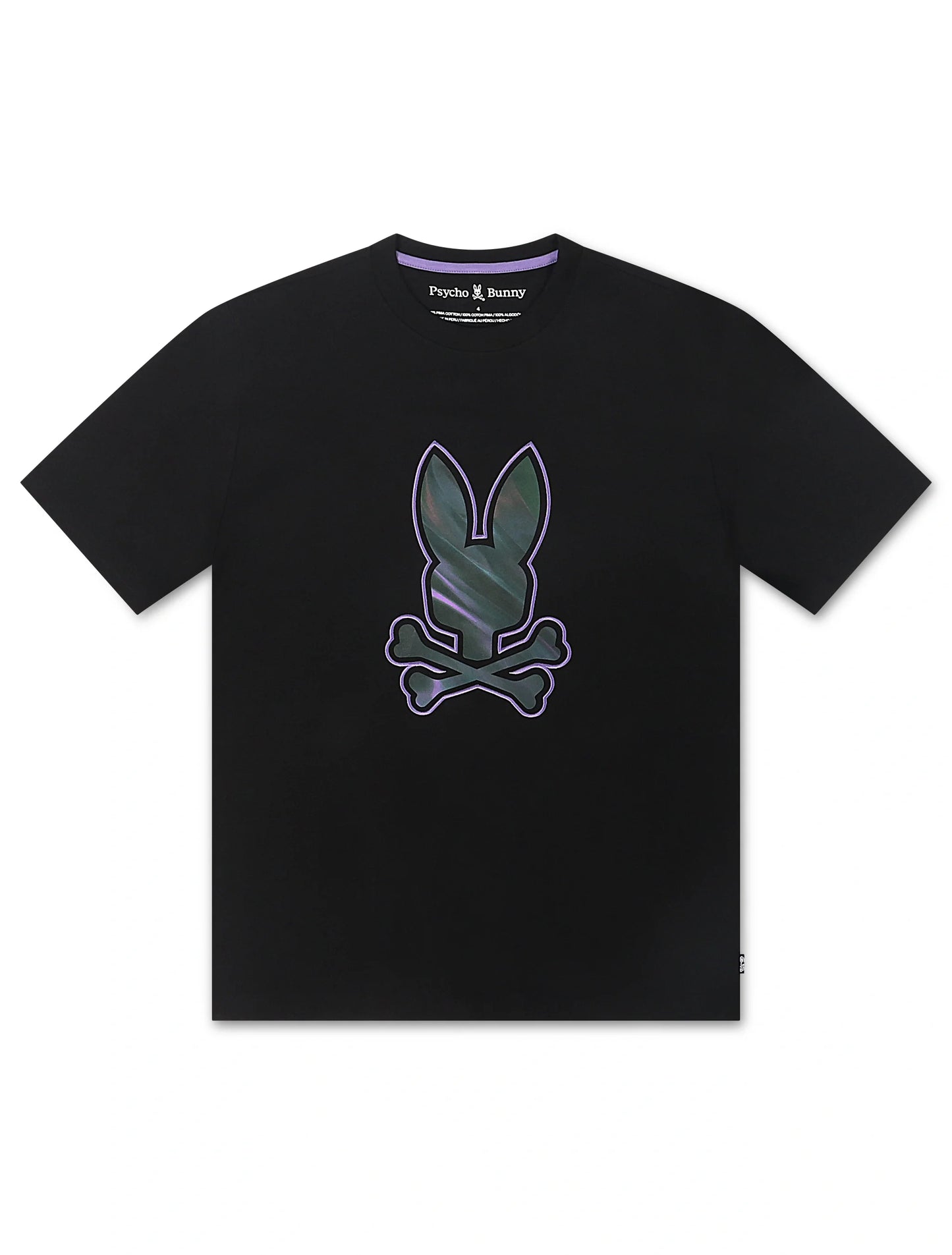 Psycho Bunny Longbridge Graphic Tee - Black