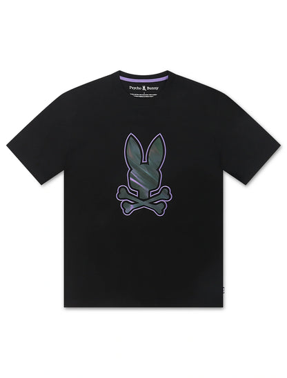Psycho Bunny Longbridge Graphic Tee - Black