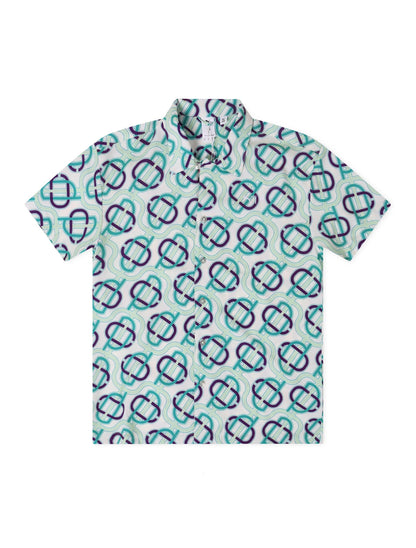 Puma X Palm Tree Crew Button Up - Warm White