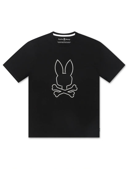 Psycho Bunny Hamilton Graphic Tee - Black