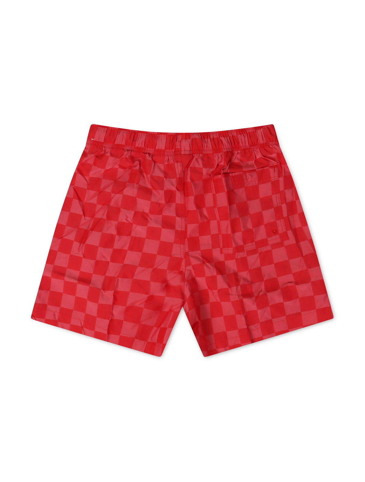 Nike Mens Club Shorts - Checkered Red