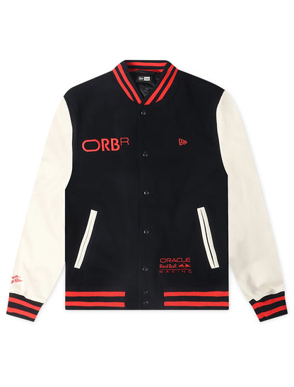 New Era Redbull Varsity Jacket - Navy/Red