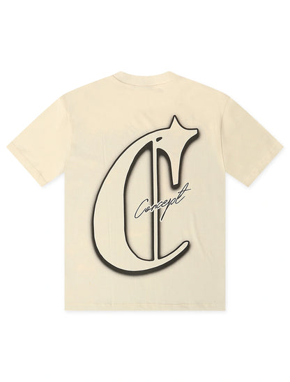 Concept La Carnival Tee - Cream