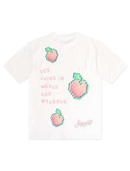 Sugarhill Peaches T-Shirt - White